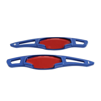Blue Steering Wheel Shifter Paddle Extensions for Honda Civic (2022 - )