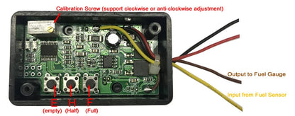 Fuel Gauge Sender Ohm Range Converter Module for Gas Tank (Update)