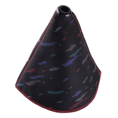 Universal Fabric Gear Shift Knob Boot Cover for Car (Fits Most Models)