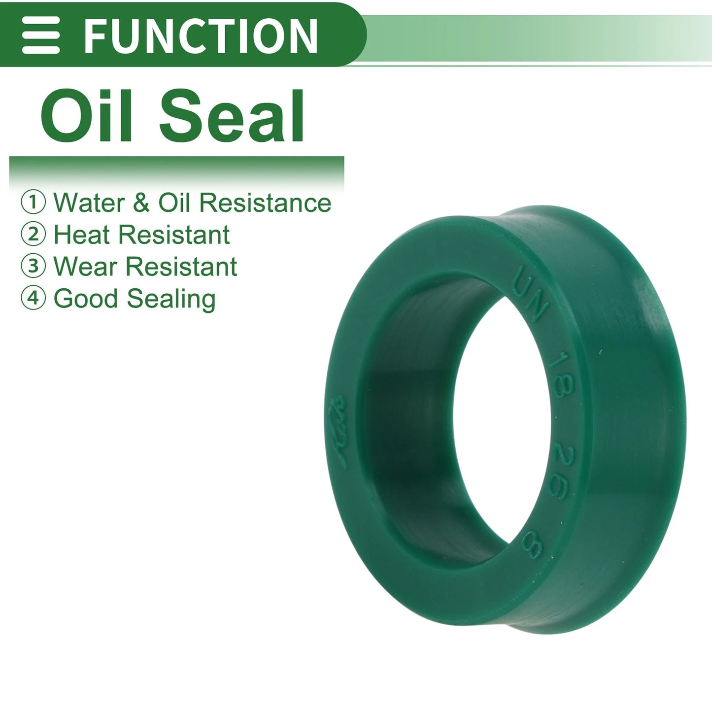 Oil Seal 5 Pcs 18x26x8mm Seal Ring Rotary Shaft TPU for Make Model
