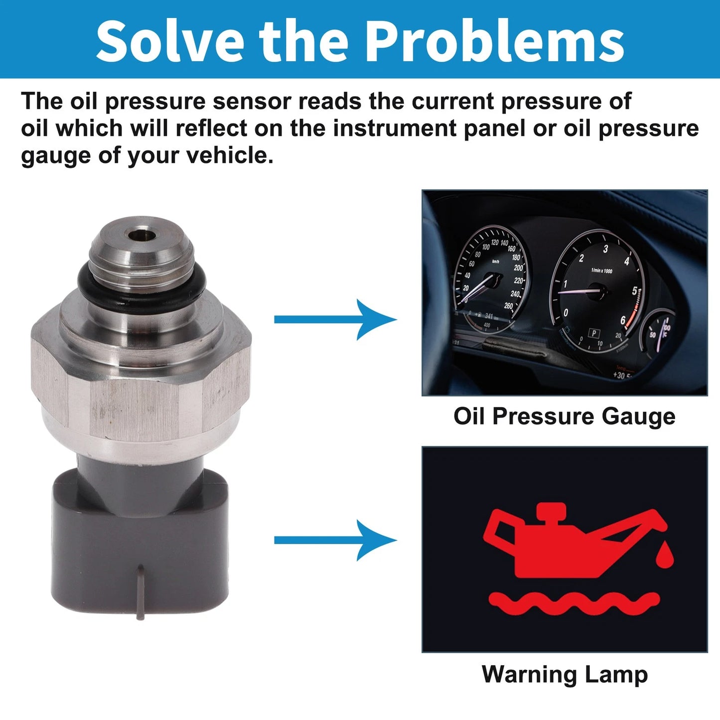 Engine Oil Pressure Sensor for LEXUS GS300 (2001–2005)