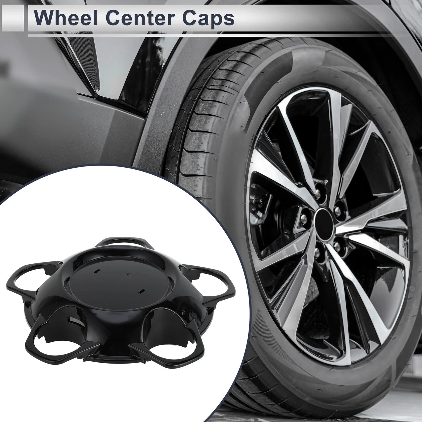 Wheel Center Caps 1pc for Toyota Tundra (2014–2021)