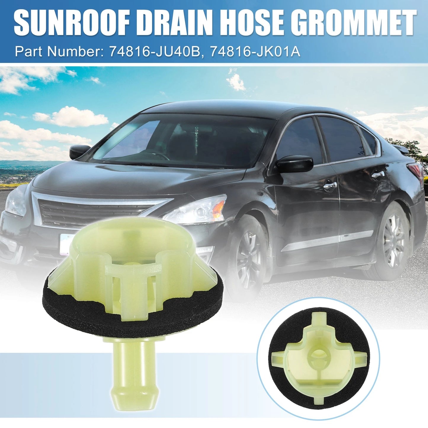 Upgraded Sunroof Drain Hose Grommet for Infiniti/Nissan