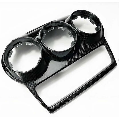 Real Carbon Fiber Central AC Vent Outlet Cover Replace For Ferrari F430 2005-09