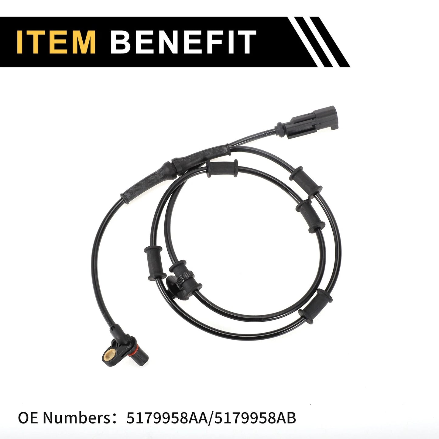 ABS Wheel Speed Sensor for Dodge Ram 3500 Front Left & Right 2006-2008