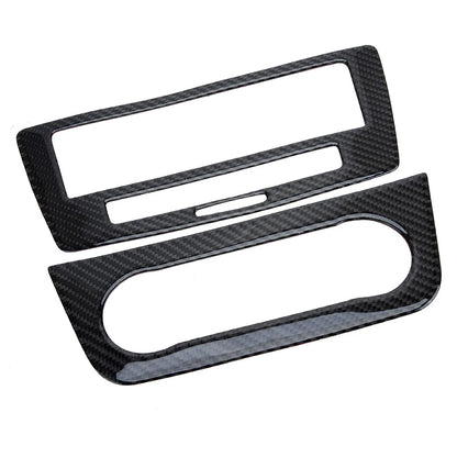 Carbon Fiber CD Panel Cover Trim for Mercedes Benz GLE W166 (2015-2019)