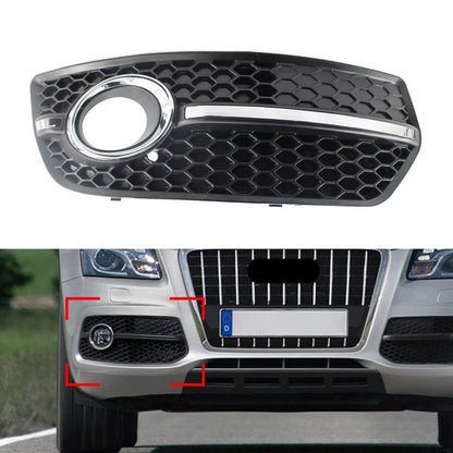 Black Fog Light Lamp Covers for Audi Q5 (2009-2011)