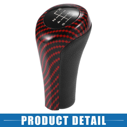 6 Speed Manual Gear Shift Knob for BMW 1 3 5 6 Series E81 E82 E87 (2007-2013)