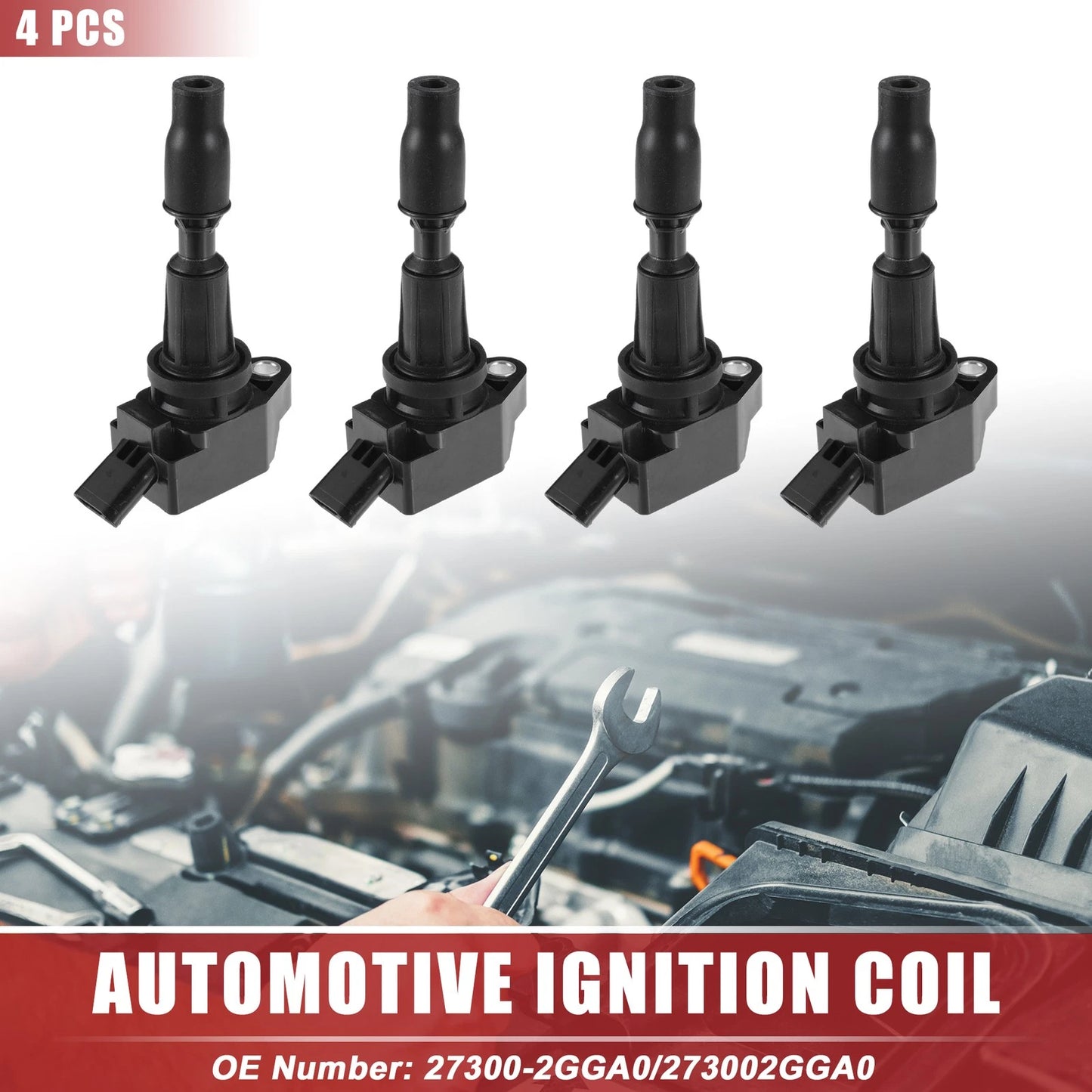 4 Pcs Ignition Coils for Kia Optima (2016-2020)