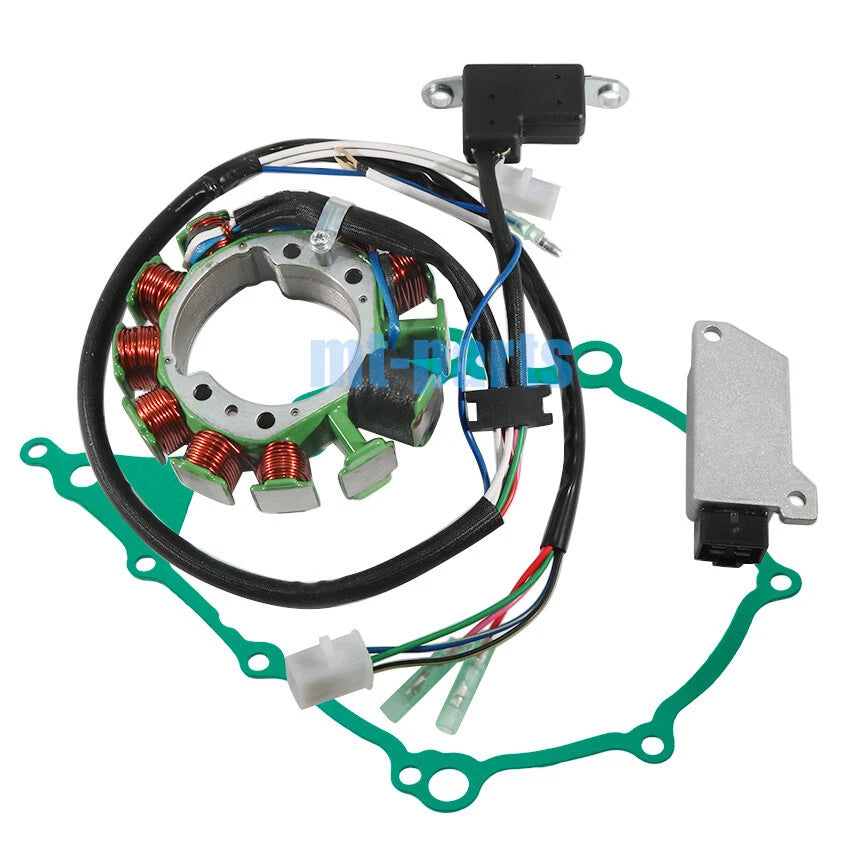Magneto Stator Coil, Regulator Rectifier, Gasket for Yamaha SRX600 (86-87)