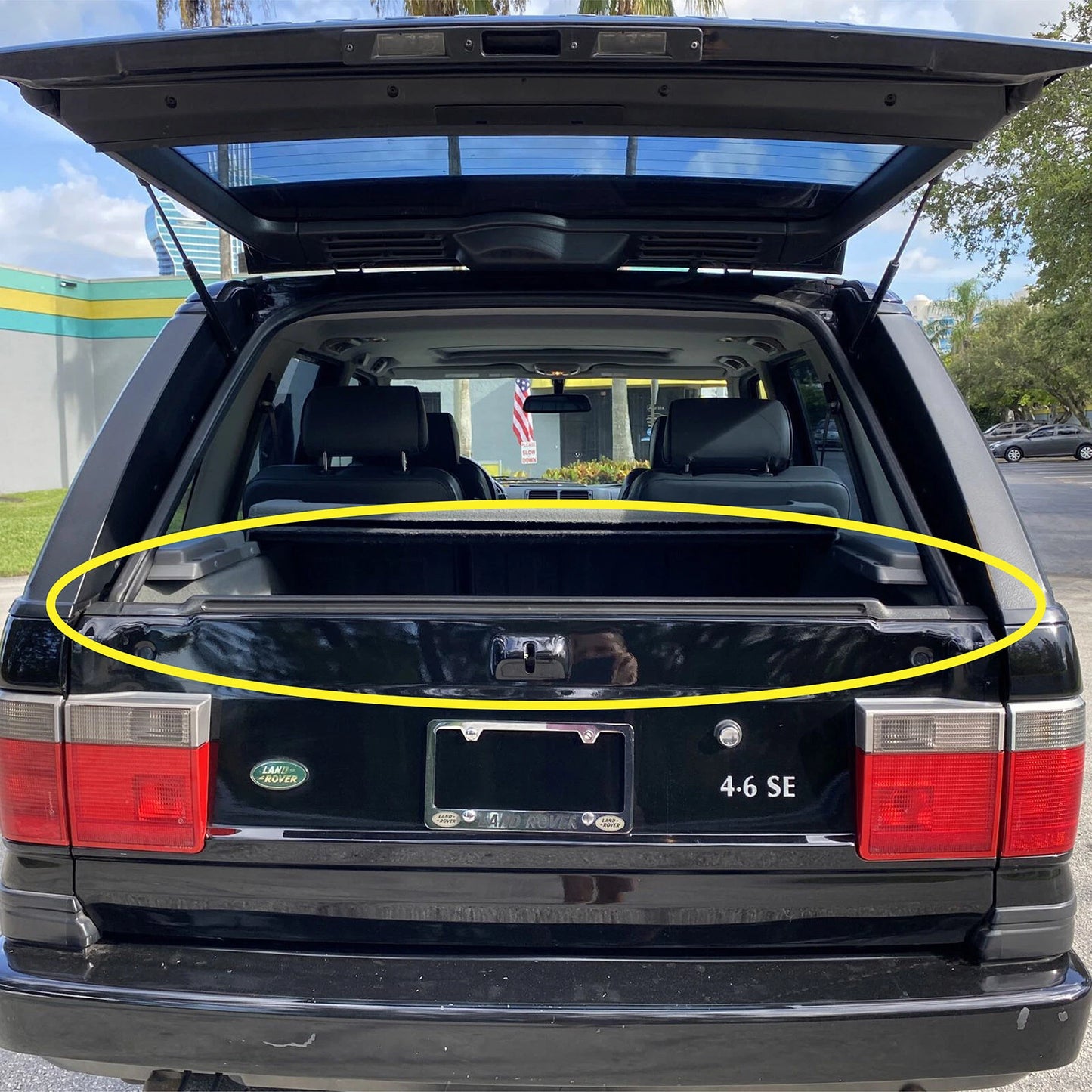 Rear Tailgate Cover Trim for Range Rover P38 (1994-2000)