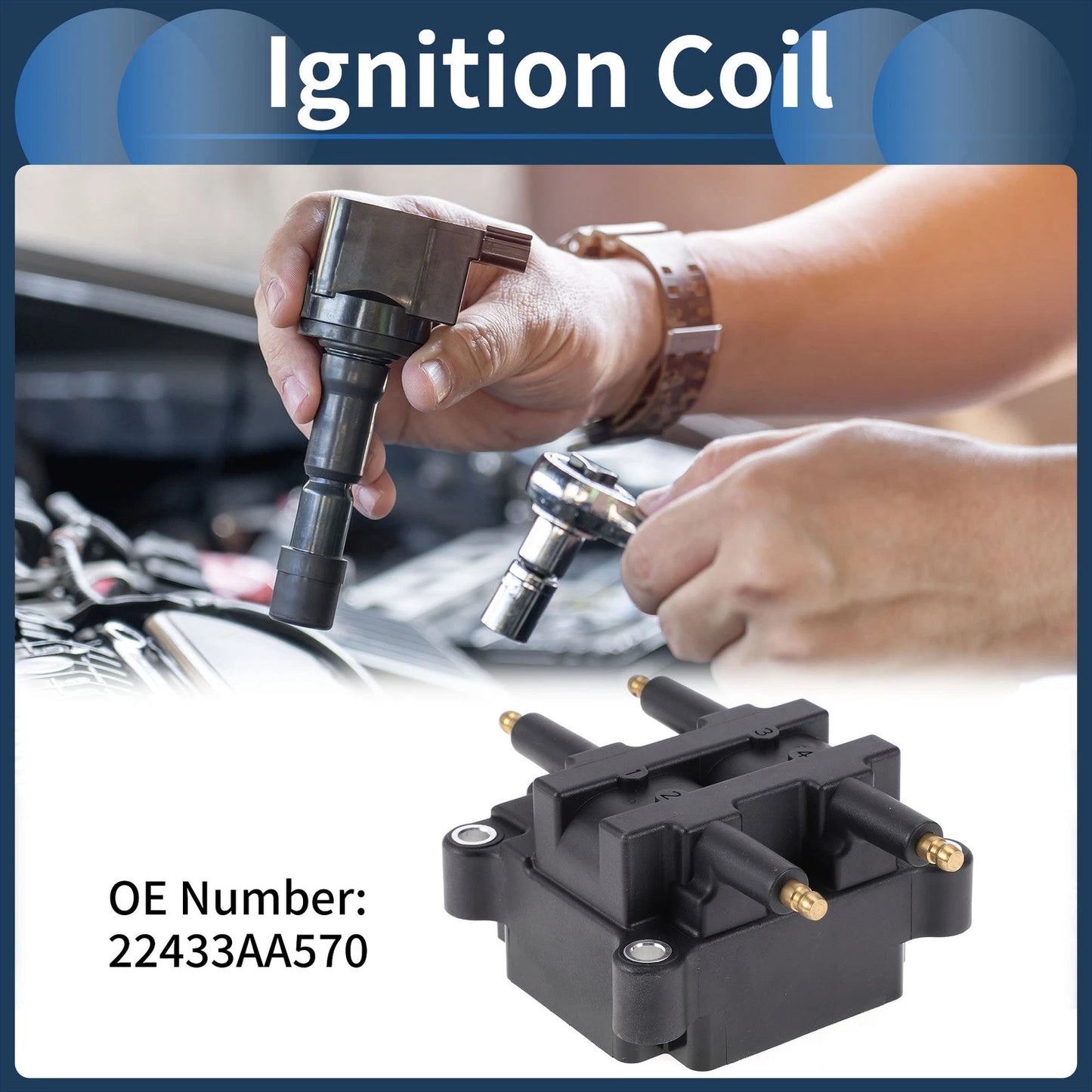 Ignition Coil Pack for Subaru Outback (2000-2005) H4 2.5L