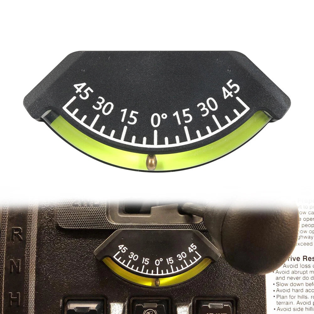 Inclinometer Level Gauge for Off-Road Vehicle Truck RV Camper Trailer