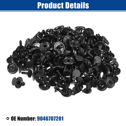100Pcs Front Fender Clips Push Rivets for Toyota