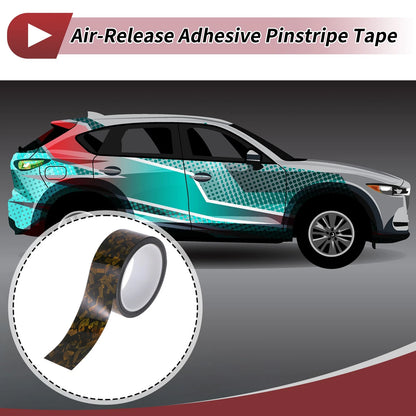 Pinstripe Tape 40mmx8.5m for Car Laser Gold Tone