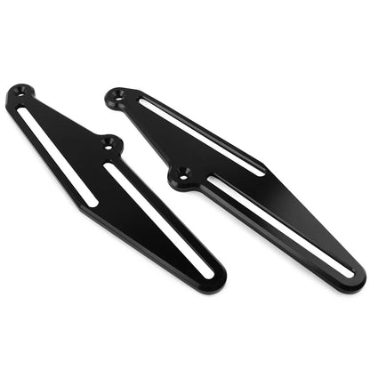 Windshield Bracket Adjuster Black for YAMAHA TENERE 700 (2019-2021) 2 x