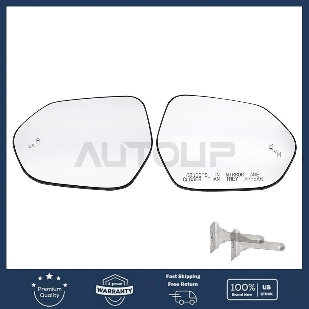 2Pcs / Rear View Mirror Glass / for Toyota CAMRY COROLLA (2019–2024)
