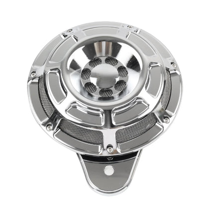 Horn Speaker Cover for Harley Sportster Dyna Big Twin 1991-2023 Chrome