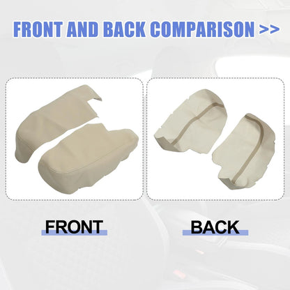 Front Door Armrest Covers  for Honda Ridgeline (2006-2014) Beige