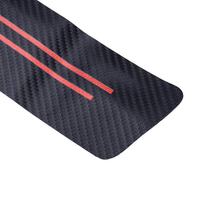 4pcs Carbon Fiber Car Door Sill Plate Protector Scuff Cover for Make & Model