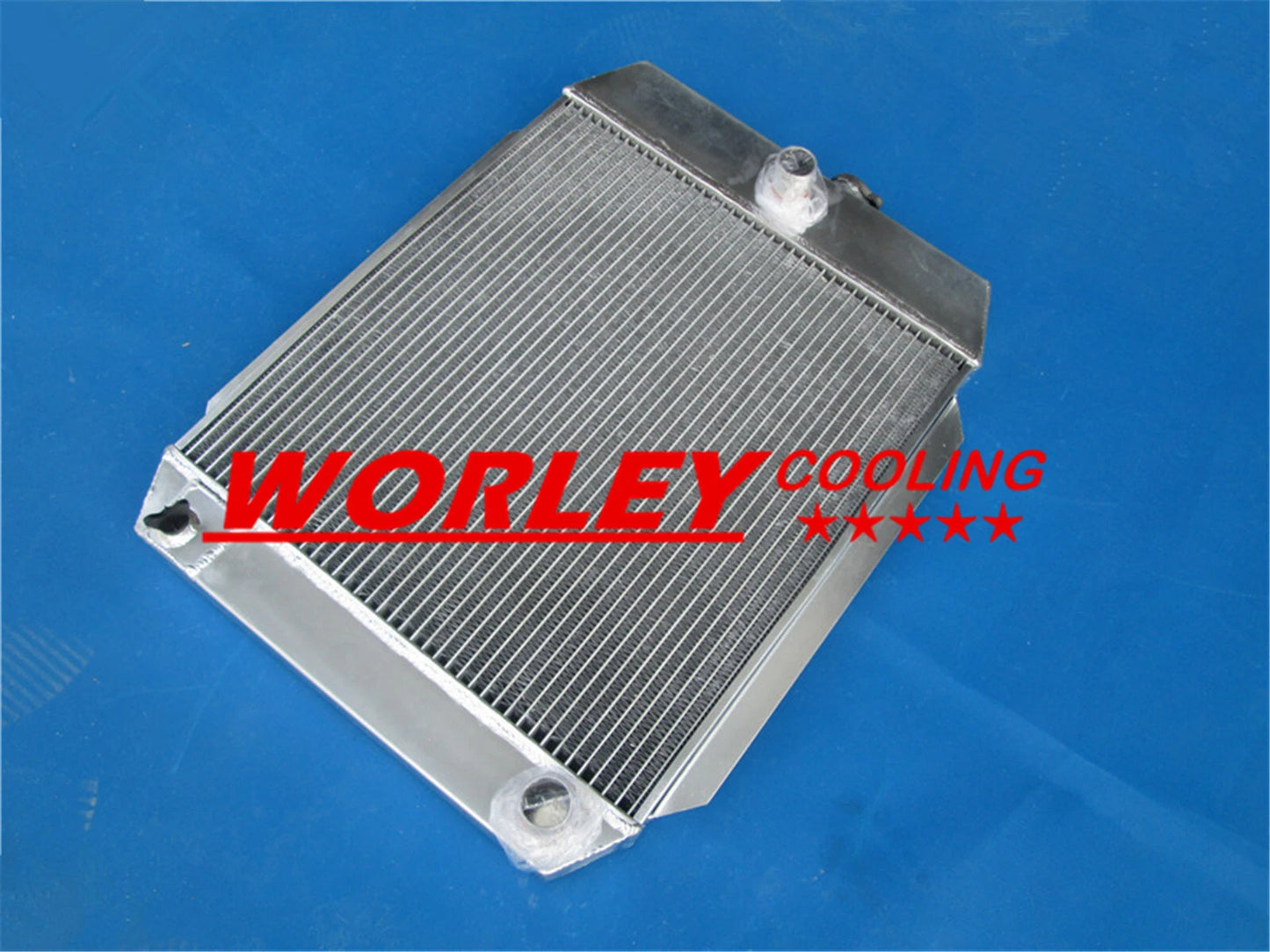 Aluminum Radiator 1/2" for Ford Chopped V8 (1928-1934)