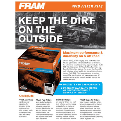 Air Oil Fuel Filter Service Kit for Hilux Surf KZN185 (1995–2000)