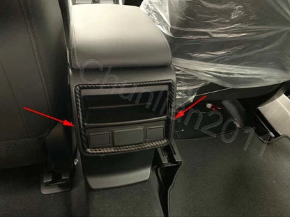 Inner Rear Armrest Box Air Vent Cover Trim for Subaru Forester (2019-2023)