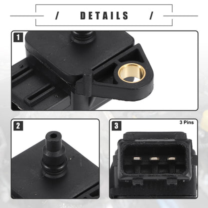 Intake Manifold Pressure Sensor for BMW 1 Series 116d 118d (2007-2013)