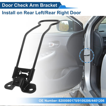 Rear Left & Right Door Check Straps for Opel Movano A (1997-2010)
