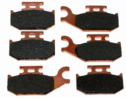 2 x Front & Rear Brake Pads for Can-Am Traxter Max 650 Sev
