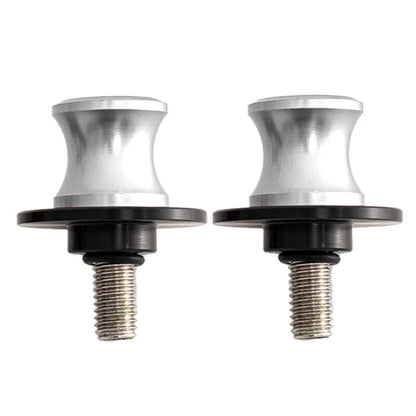 M10 Swingarm Spools for CFMOTO 450 650 700 800 MT - Silver ()