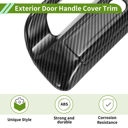 Door Handle Cover Trim Tailgate for Dodge Ram ABS (2019-2025)