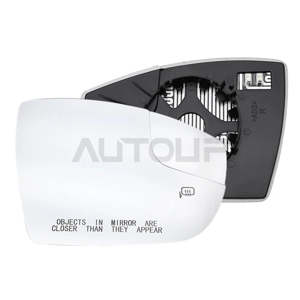 Right Passenger Side Mirror Glass for Ford Focus (2012–2018)