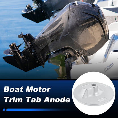 Boat Motor Trim Tab Anode for Mercury Mariner 35-300 HP Outboard Motors
