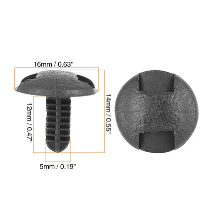 40pcs Plastic Bolt Rivets Clips for Toyota Trunk