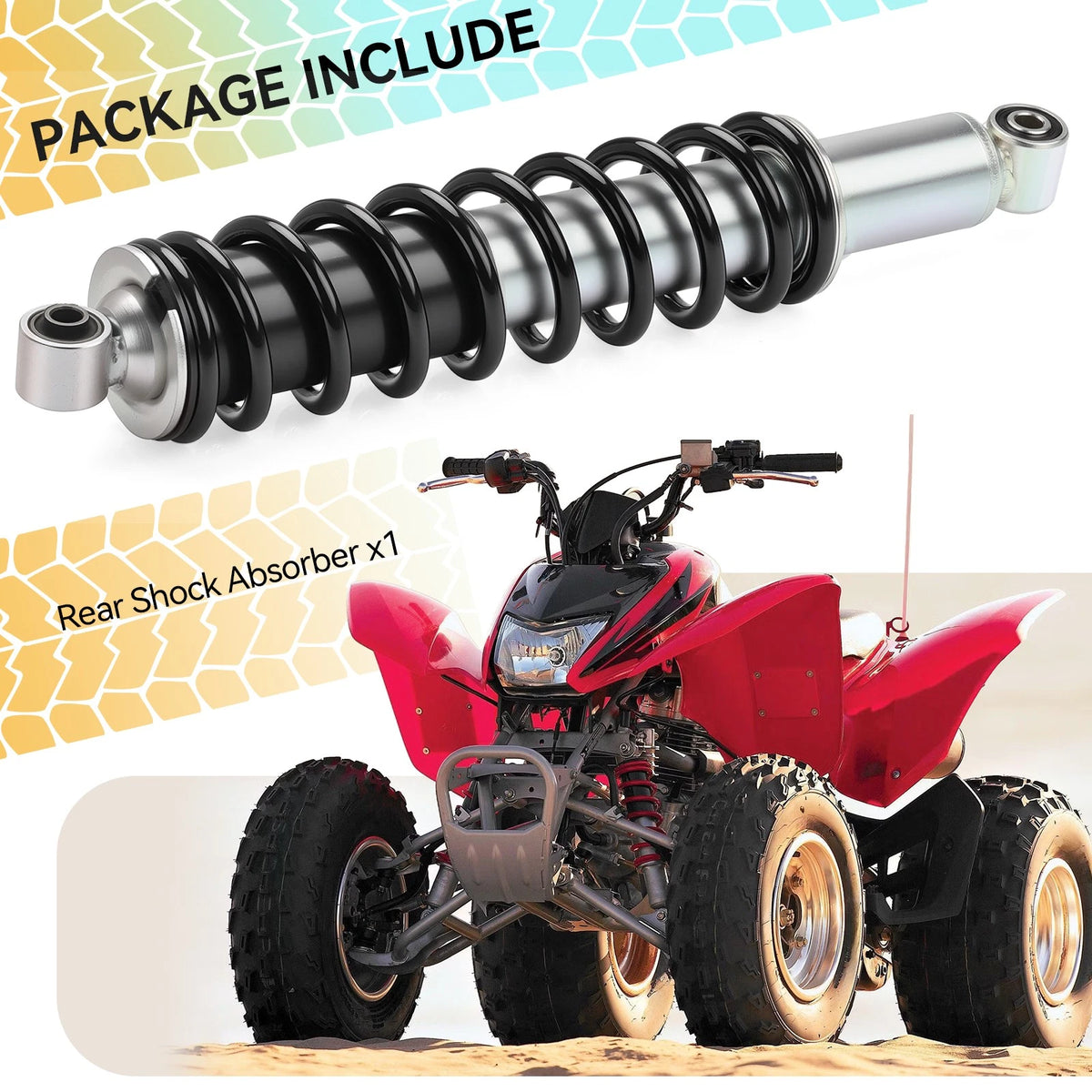 Rear Shock Absorber for HONDA Sportrax 250 TRX250EX (2001–2008)
