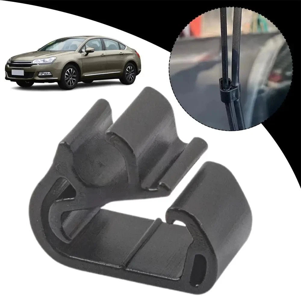 5 x Wiper Arm Spray Hose Clips for Peugeot 3008, 5008 & Citroen C5 Aircross