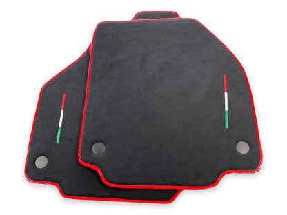 AutoWin Floor Mats for Ferrari 458 GT2 (2012-2015) - Alcantara Leather