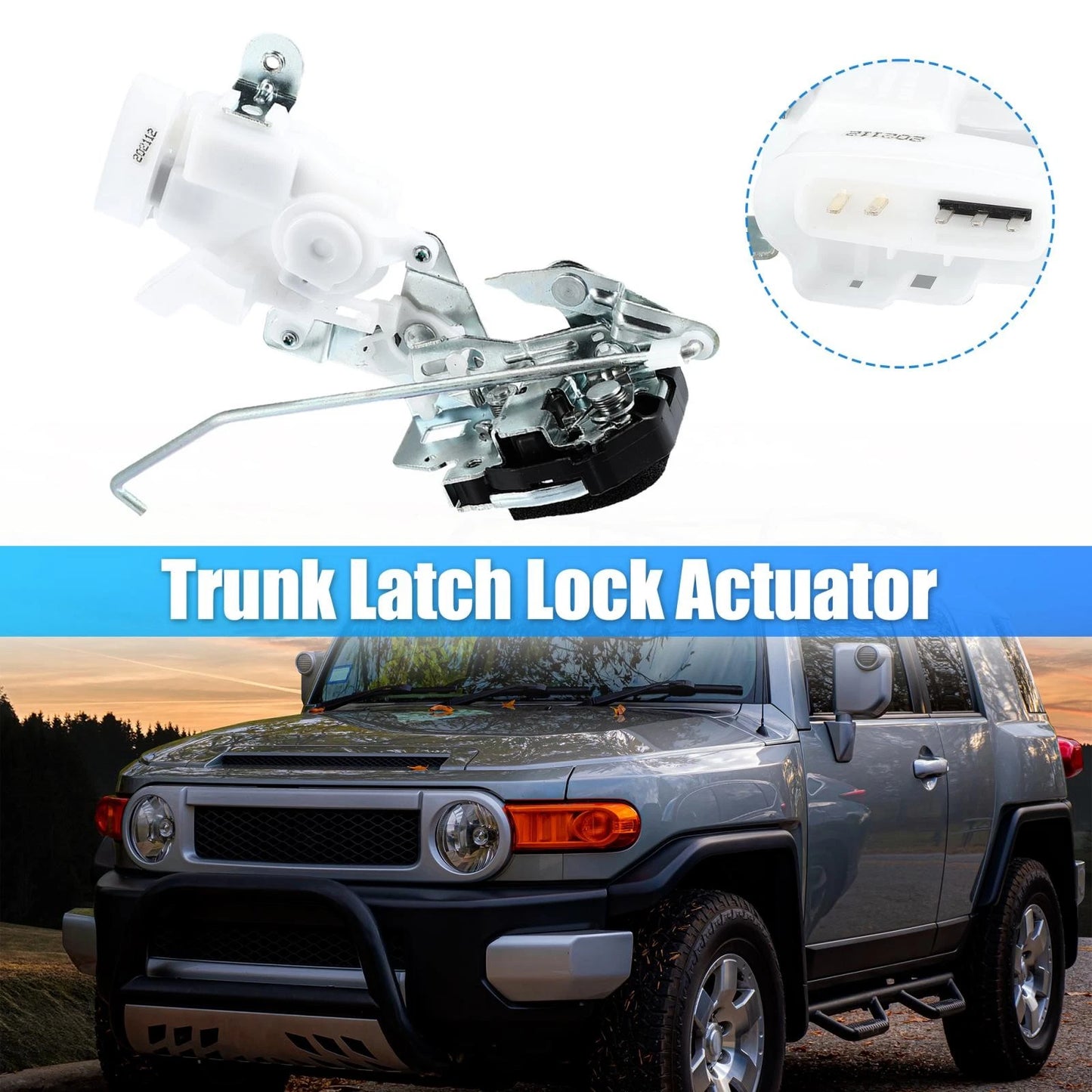 Rear Tailgate Door Lock Actuator for Toyota FJ Cruiser (2007–2014)