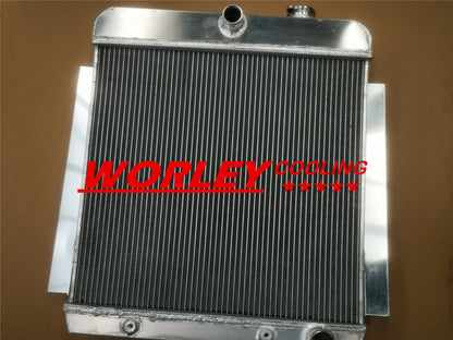 44mm Aluminum Radiator for 1955-1959 Chevy Pickup Truck V8 (1955-1959)