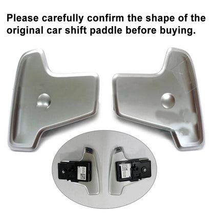 Steering Wheel Shift Paddle Trim for Kia Stinger CK K8 (2018 - Present) Silver
