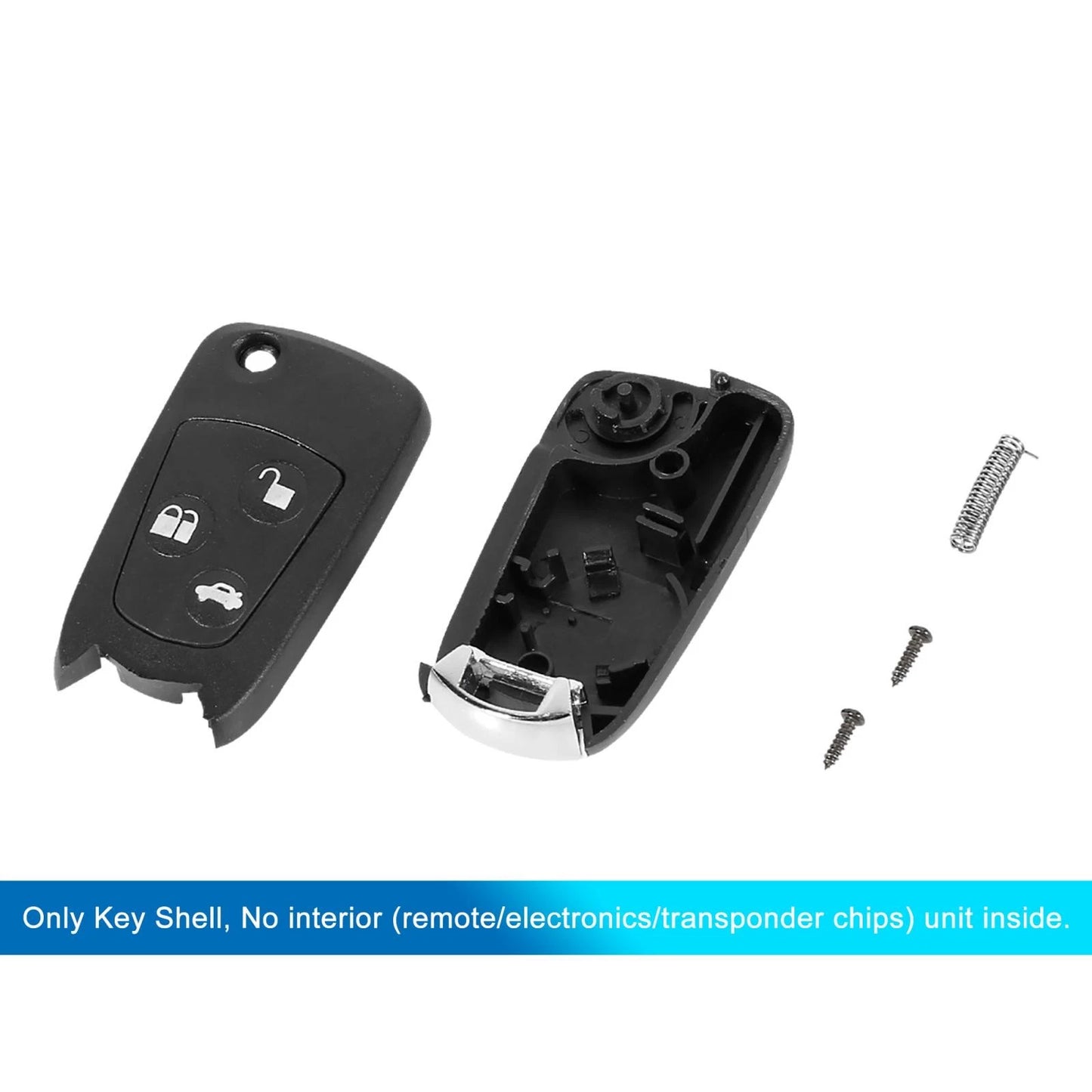Key Fob Shell Case for Ford Mondeo Fiesta Focus