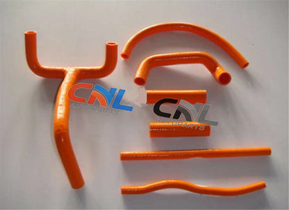ORANGE Silicone Radiator Hose Kit for KTM LC4 400 (1998)