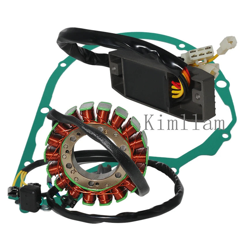 Stator Coil, Regulator Rectifier, Gasket for Suzuki VS700GL VS750GL (1986-1990)