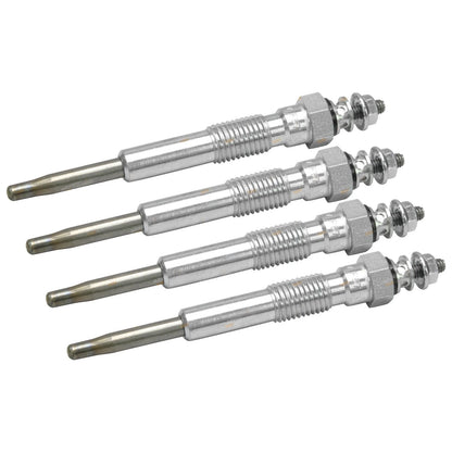 4 Glow Plugs 12V for Daihatsu Delta V98 Diesel for Toyota 3.0 (1986–1996)
