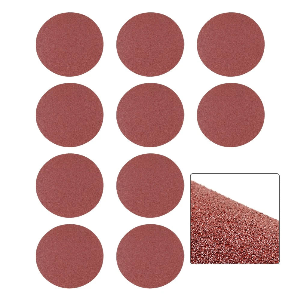 10 x 7 Inch Hook and Loop Sanding Discs, 40-180 Grits for Various Models