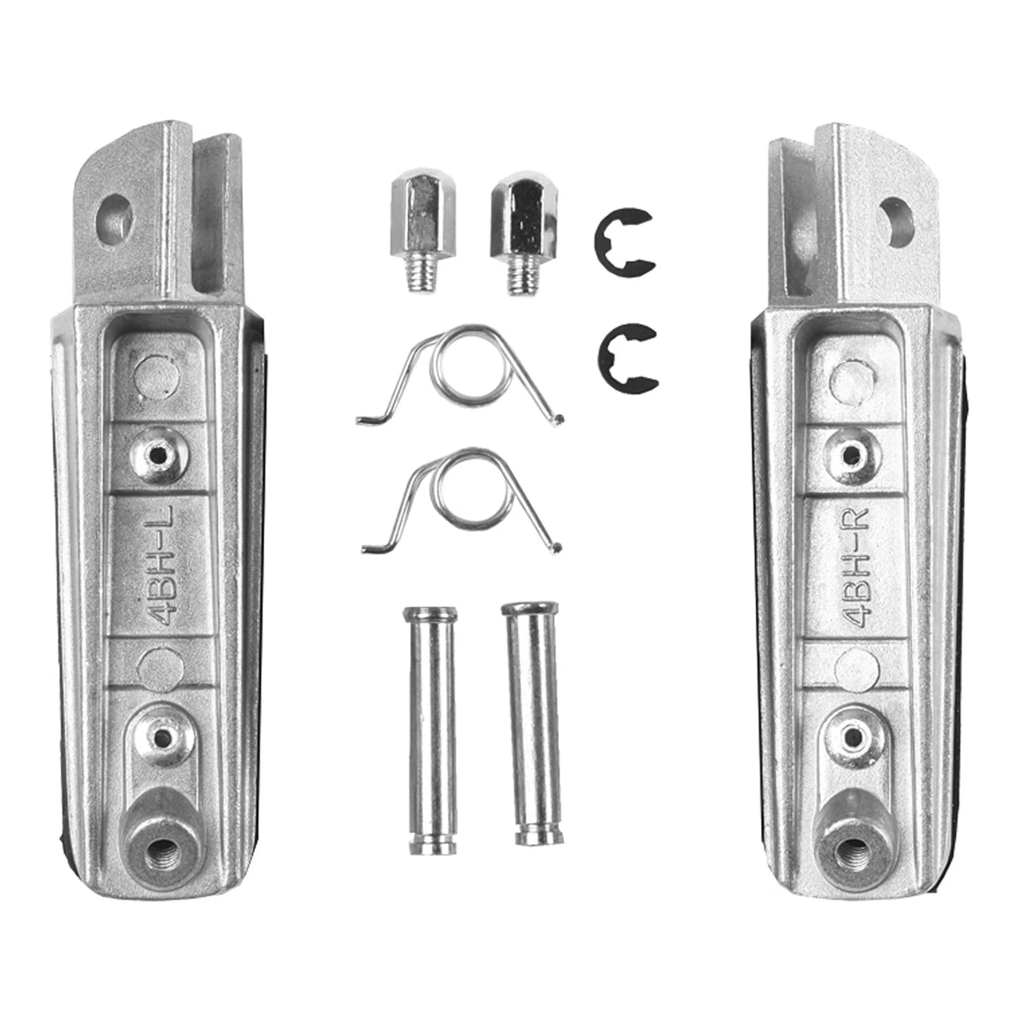 Front Footrests Pegs for Yamaha Fazer 700, FZ6, FZ1, FZ600, FZS600, XJ900S, XV1700 (2004-2023)