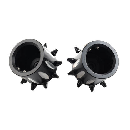 CNC Cut Front Axle Cap Nut Covers for Harley Touring Road King Street