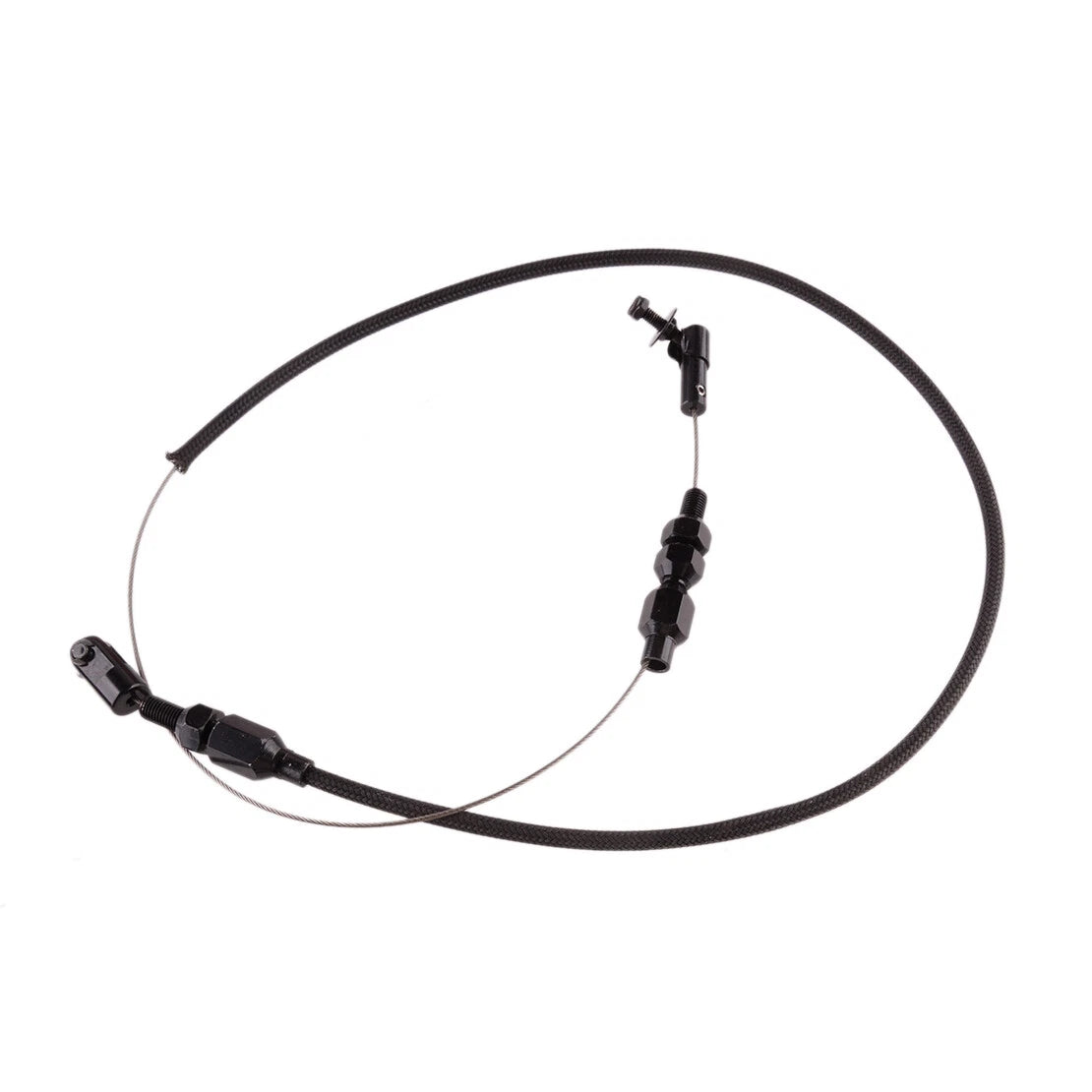 24" Braided Stainless Steel Throttle Cable for Mopar Ford GM