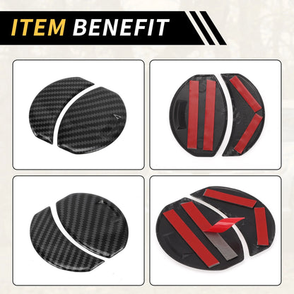 Carbon Fiber A/C Air Outlet Cover Trims for Toyota Tundra (2014-2021)